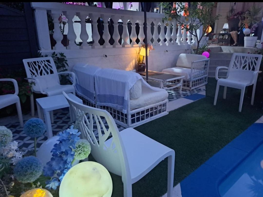 Suite-Junior -Villa Helene - Montpellier Sud - Aeroport- Piscine Privee-2Mn Des Plages Perols Ngoại thất bức ảnh