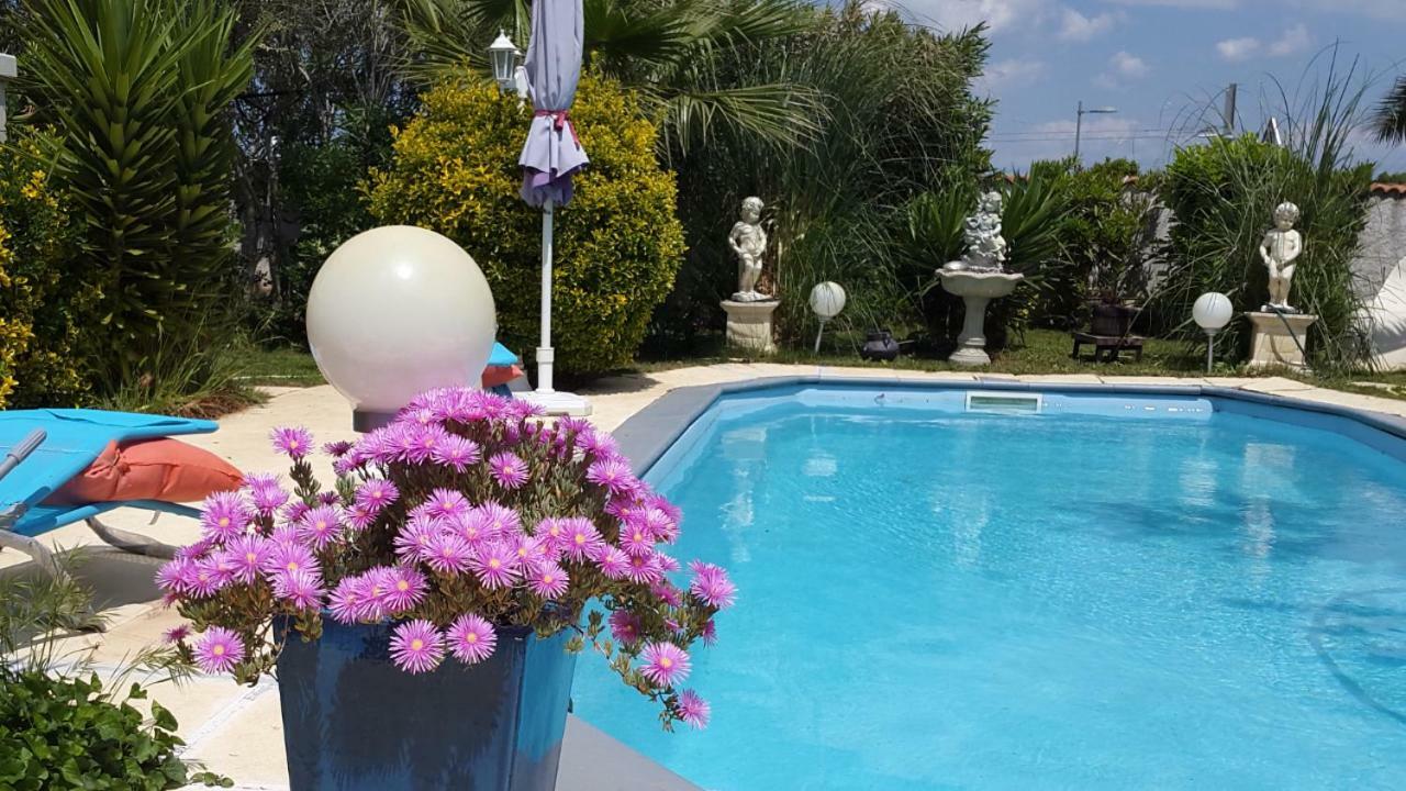 Suite-Junior -Villa Helene - Montpellier Sud - Aeroport- Piscine Privee-2Mn Des Plages Perols Ngoại thất bức ảnh