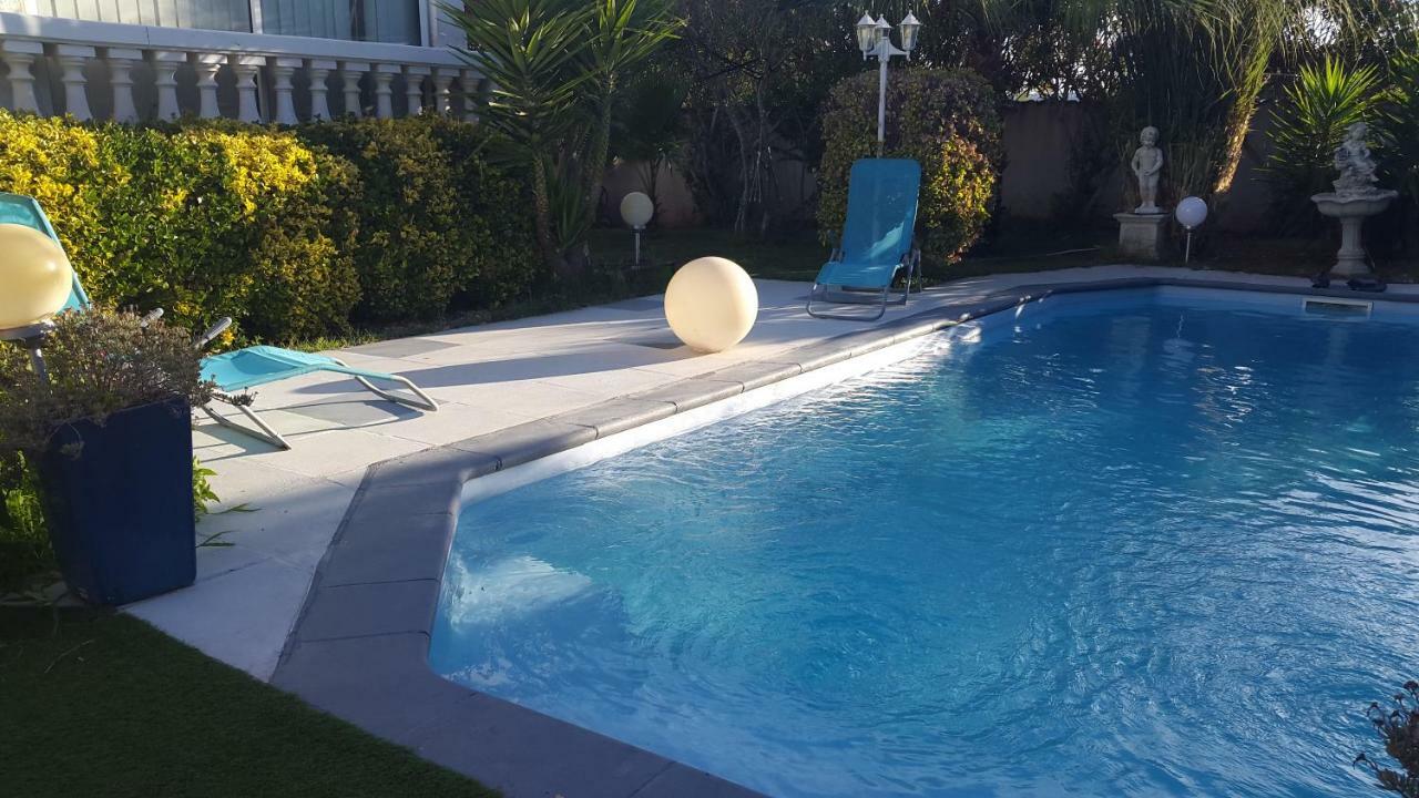 Suite-Junior -Villa Helene - Montpellier Sud - Aeroport- Piscine Privee-2Mn Des Plages Perols Ngoại thất bức ảnh